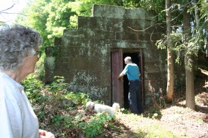 The root cellar is a massive one, built in 1887, a century after the farmhouse.